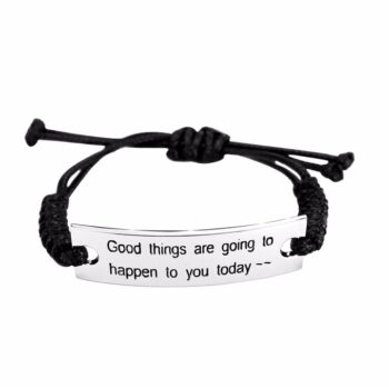Good Thing Are Going to Happen Cord Bracelet