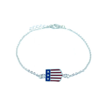The USA Flag Chain Bracelet