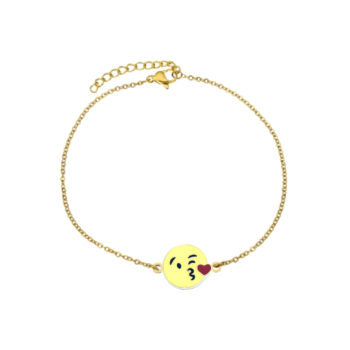 Emoji charm Chain Bracelet