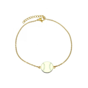 Tennis ball Chain Bracelet