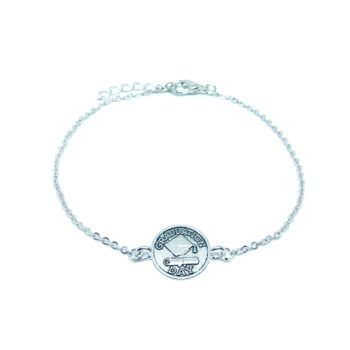 Graduation Day Charm Chain Bracelet