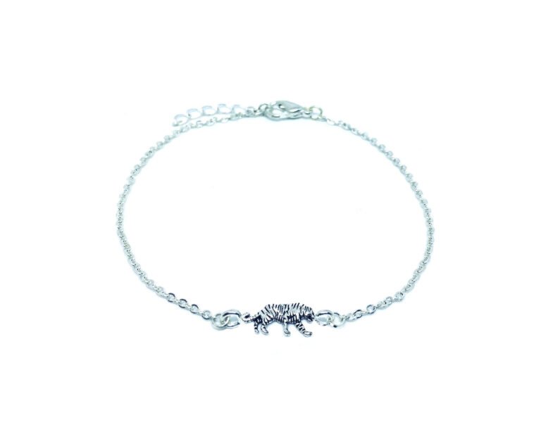 Tiger Charm Chain Bracelets