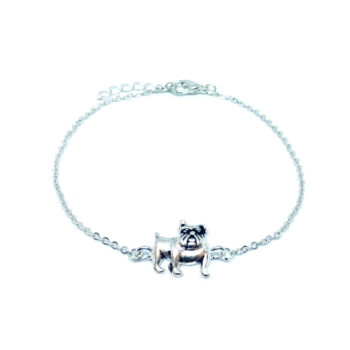 Dog Charm Chain Bracelet
