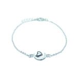 Moon Charm Chain Bracelet