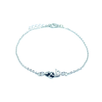 Mermaid Charm Chain Bracelet