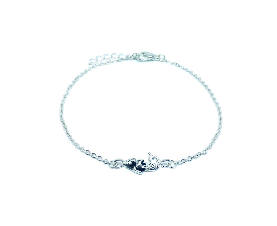 Mermaid Charm Chain Bracelet