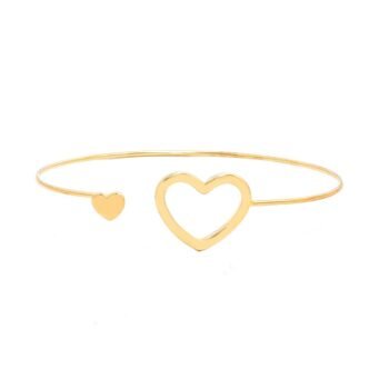 Hearts Cuff Bracelet