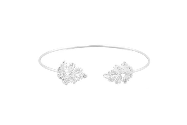Leaf Cuff Bracelet
