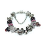 Duck & Mickey European Charm Bracelet