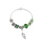 Leaf European Charm Bracelets