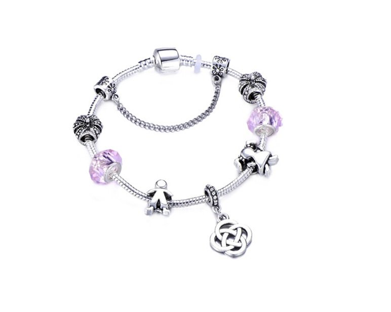 ZEURO-043.jpg European Charm Bracelet For Women