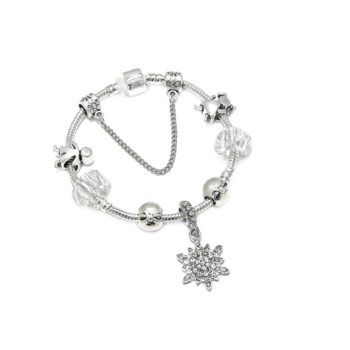 Snowflake European Charm Bracelets