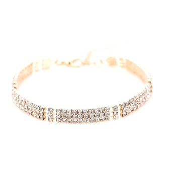 Gold Rhinestone Bracelet