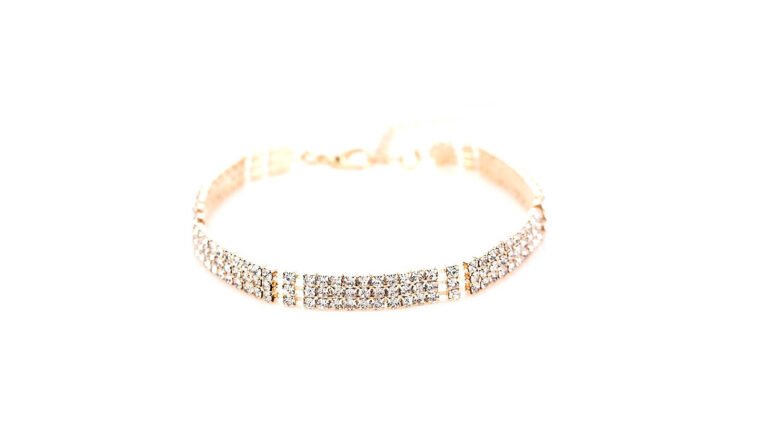 Gold Rhinestone Bracelet