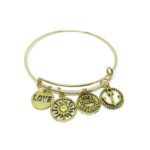 Expandable Charm Bracelet