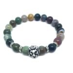 Agate Stone Bracelet Mens