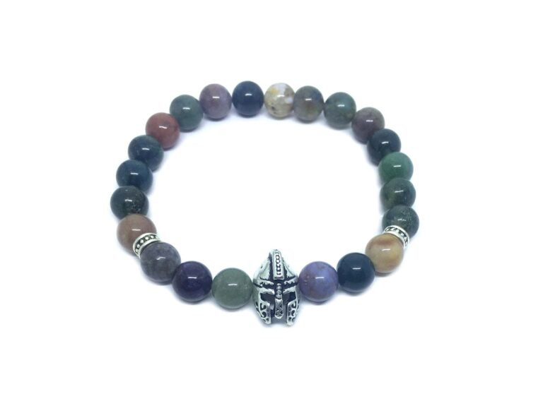 Agate Bead Bracelet