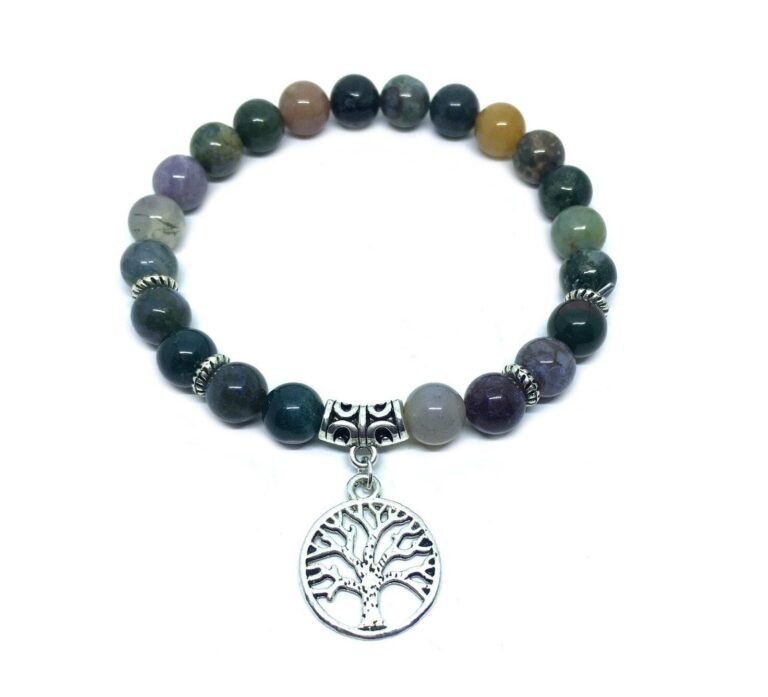 Agate Charm Bracelet