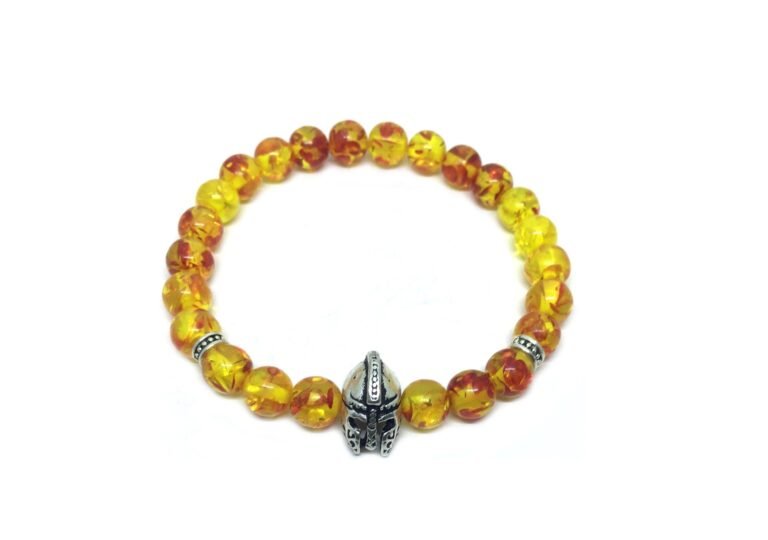 Mens Amber Bracelet