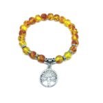 Amber Charm Bracelet