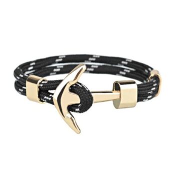 Nylon Rope Anchor Bracelet