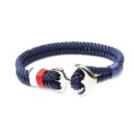 Navy Anchor Bracelet