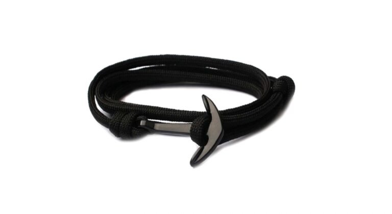 Silver Anchor Bracelet