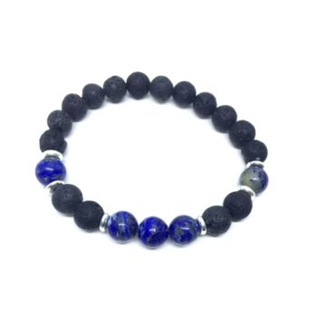 Lapis Lazuli Stone Adjustable Chakra Bracelet