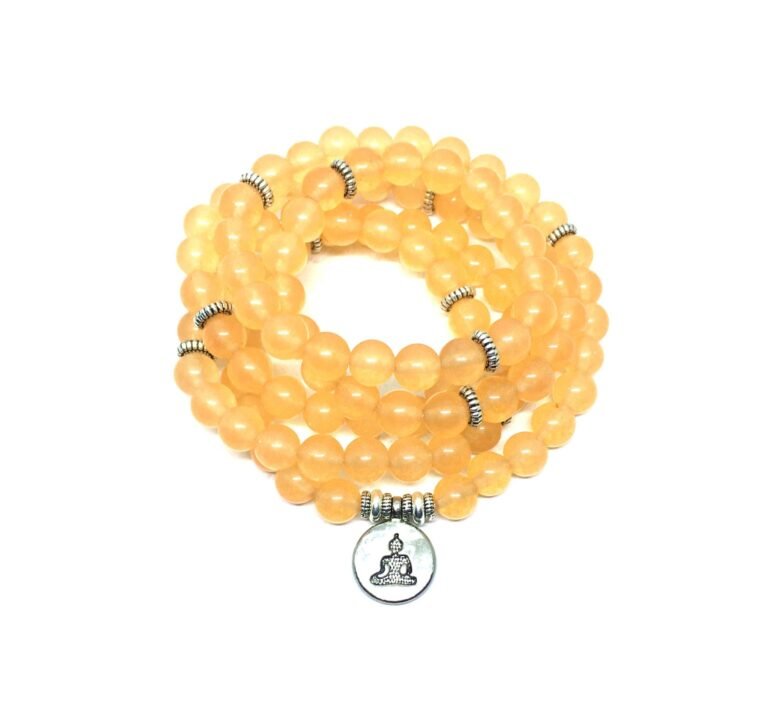 Citrine Mala Bracelet