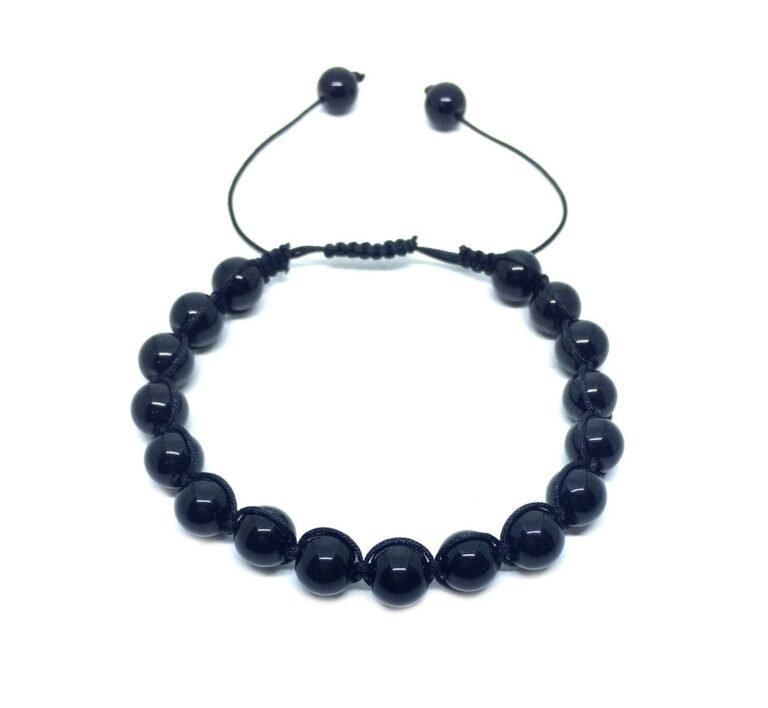 Real Black Tourmaline Bracelet