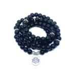 Black Tourmaline Prayer Bracelet