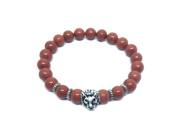 Jasper Stone Bracelet Mens