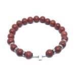 Jasper Cross Bracelet