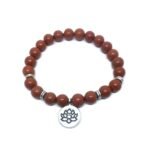 Genuine Jasper Bead Bracelet