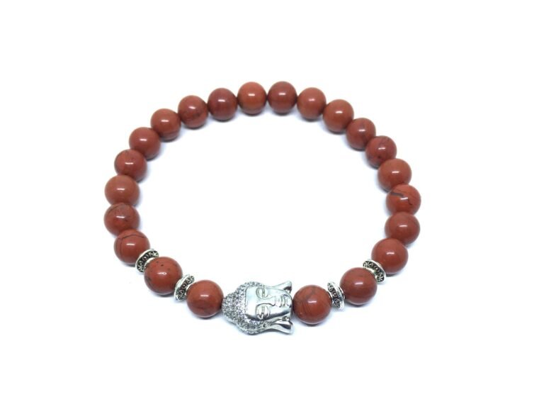 Jasper Stone Buddha Bracelet