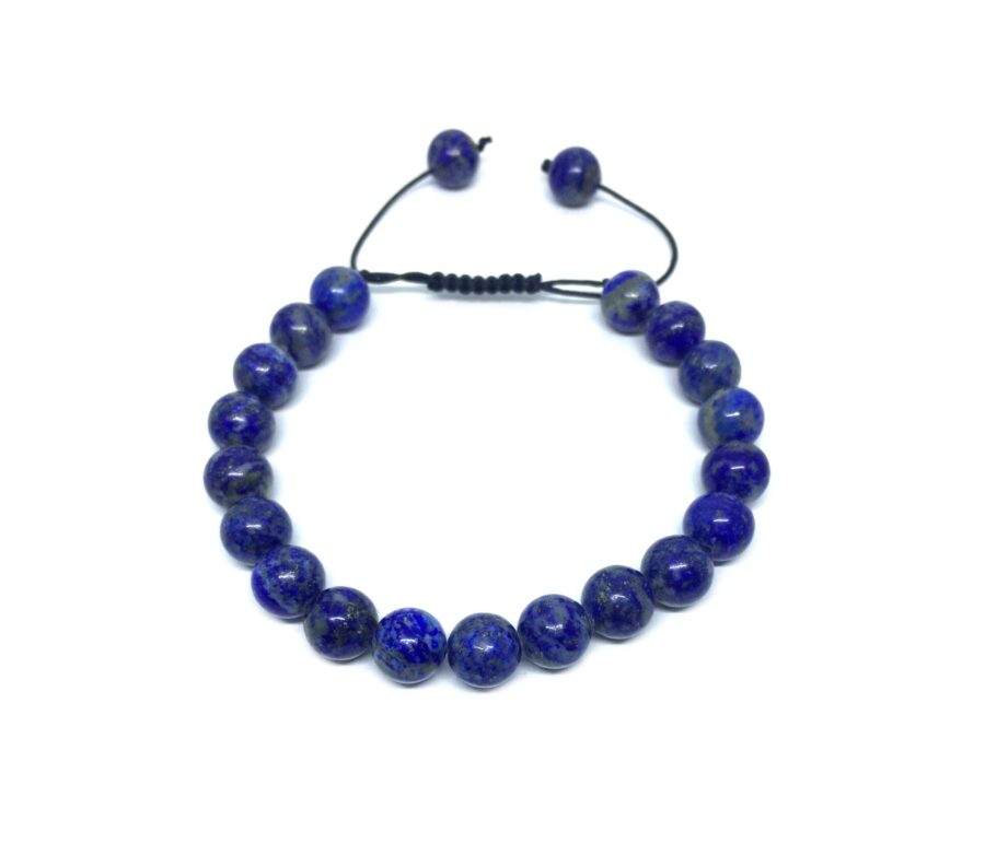 Adjustable Lapis Lazuli Bracelet