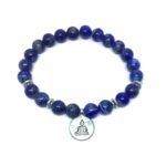 Real Lapis Lazuli Bead Bracelet