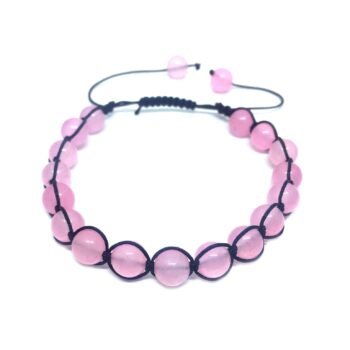 Real Rose Quartz Bracelet