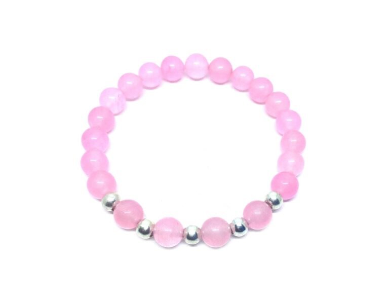 Genuine Rose Quartz Bracelet