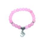 Rose Quartz Bead Bracelet