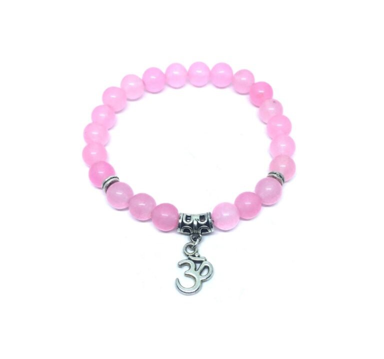 Rose Quartz Bead Bracelet