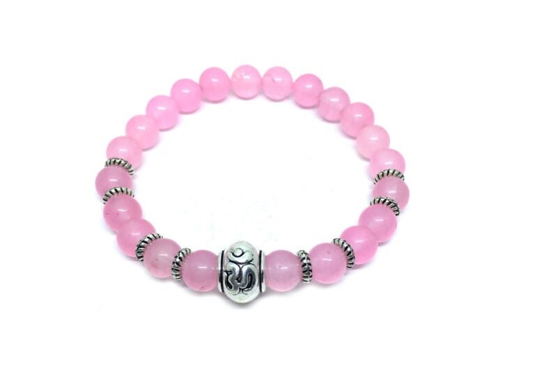 Rose Quartz Stone Bracelet
