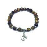 Tiger Eye Charm Bracelet