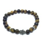 Tiger Eye Hamsa Bracelet