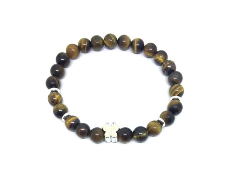 Tiger Eye Butterfly Bracelet
