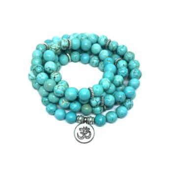 Turquoise Mala Bracelet