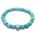 Turquoise Bead Bracelet Mens