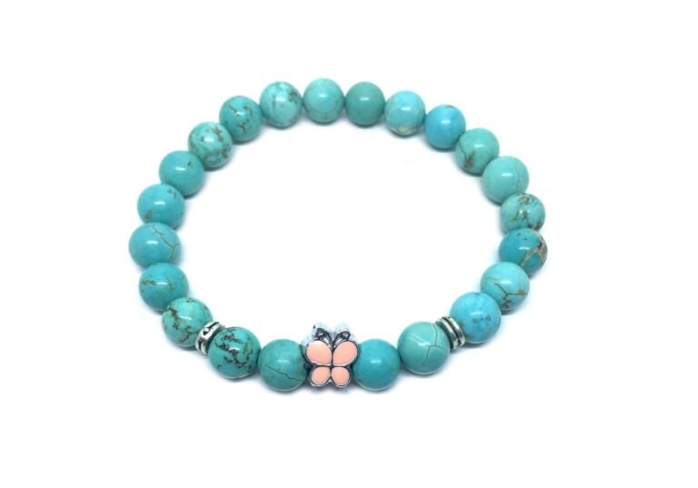 Turquoise Butterfly Bracelet