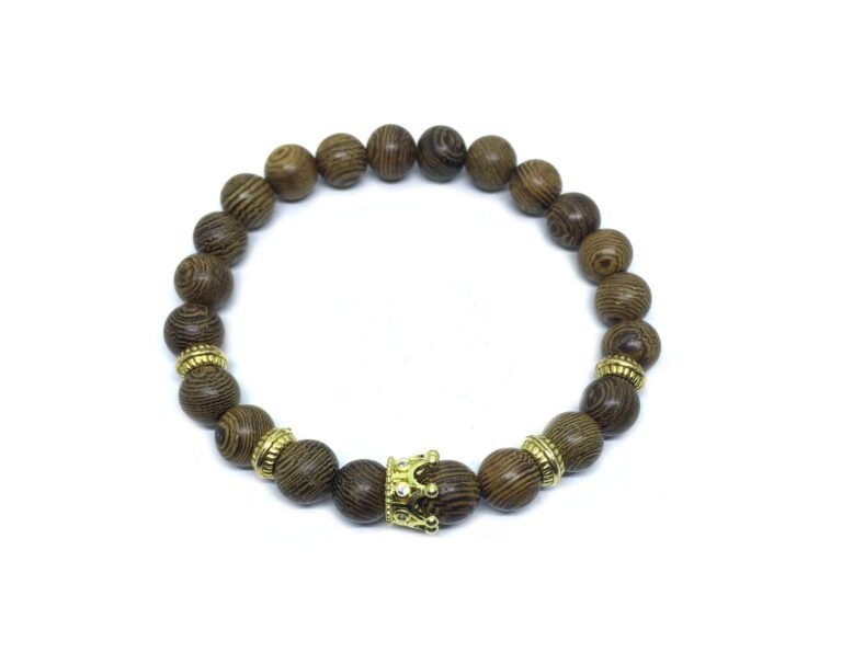 Crown Womens Wooden Bracelets