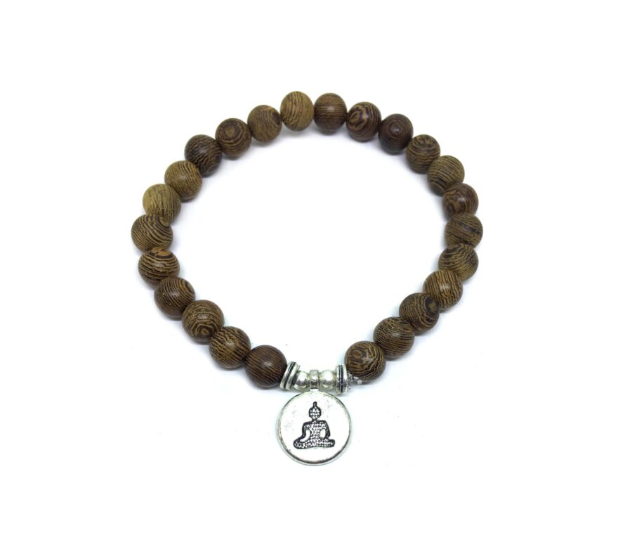 Buddha Wood Bracelet